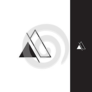 Simple triangle logo