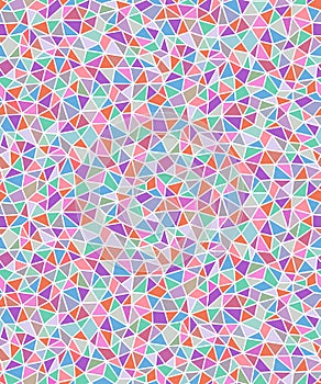 Simple triangular shapes geometric seamless background.