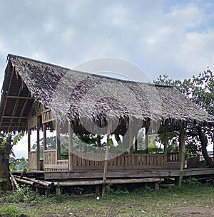 Simple and Unique Bamboo Stall