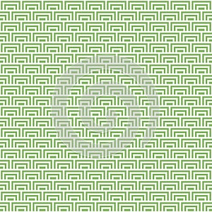 Simple vector flat art olivine and light green seamless pattern of minimalistic geometric scaly square pattern in japanes