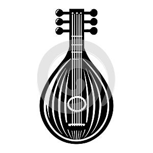 Simple Vector Icon of Kora Illustration.