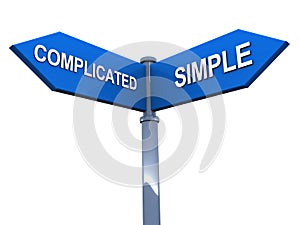 Simple vs complicated