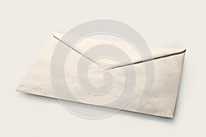 Simple white cheap envelope