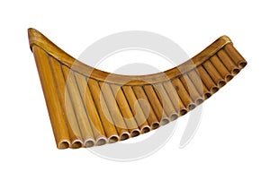 Simple wooden Pan Flute