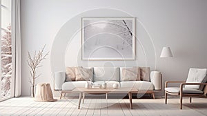 simplicity blurred minimal interior design