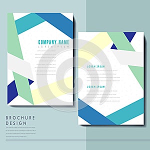 Simplicity brochure template design