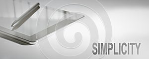 SIMPLICITY Business Concept Digital Technology.