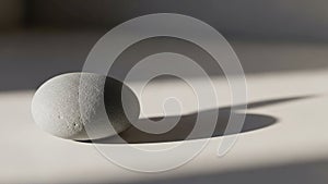 Simplicity of the composition emphasizes the stone s natural