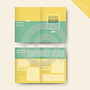 Simplicity half-fold template design