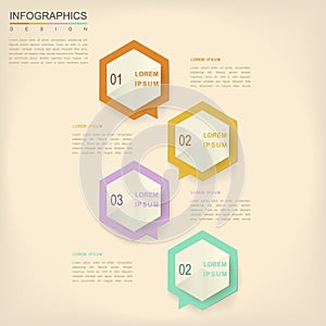 Simplicity infographic design