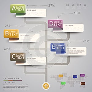 Simplicity infographic template