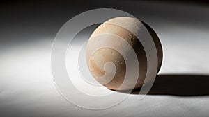 Simplicity and lighting highlight the object s shape and texture