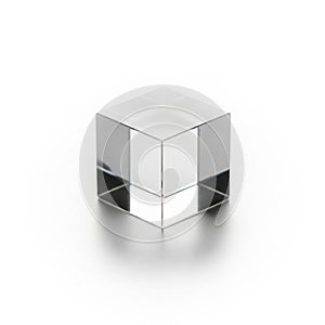 Simplicity and precision of the cube s form highlight its geometric