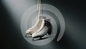 Simplicity reigns with these minimalist skates, a perfect fusion of modern design and ice-skating functionality