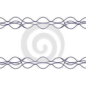 The simplicity and repetition convey a seamless and continuous effect