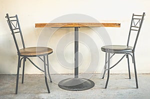 Simplicity set of dining and tea table