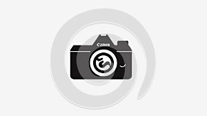 Professional Camera Icon for Web and UI Design Purposes