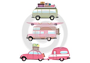 Simplified campers