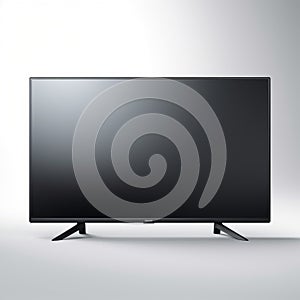 Simplistic Elegance: Black Television In Ferrania P30 Style
