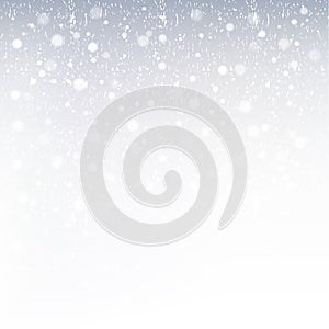 Simply snowing background