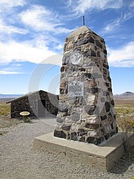 Simpson Springs, a former Pony Express way station, located in Utah