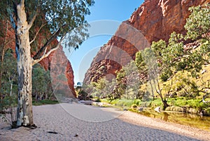 Simpsons Gap, MacDonnell Ranges, Australia photo