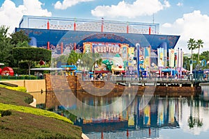 The Simpsons ride at Universal Studios Florida