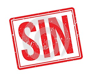 Sin rubber stamp