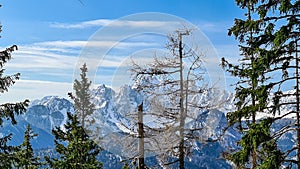 Sinacher Gupf - Panoramic view of the Karawanks in Carinthia, Austrian Alps photo
