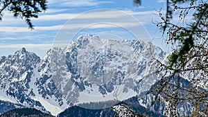 Sinacher Gupf - Panoramic view of the Karawanks in Carinthia, Austrian Alps photo