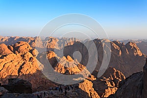 Sinai Desert in Egypt