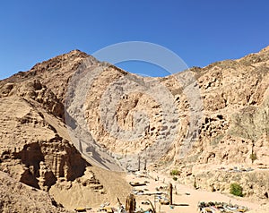 Sinai desert rocks and mountains