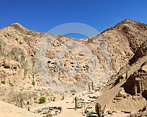 Sinai desert rocks and mountains