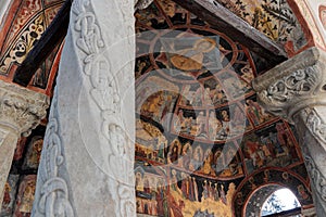 Sinaia Monastery Fresco details