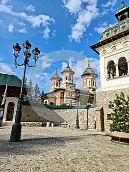 Sinaia Monastery perspective