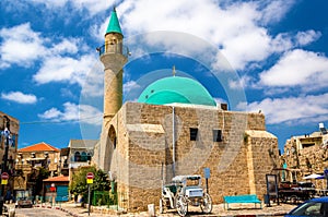 Sinan Basha Mosque in the old town of Acre