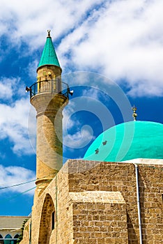 Sinan Basha Mosque in the old town of Acre