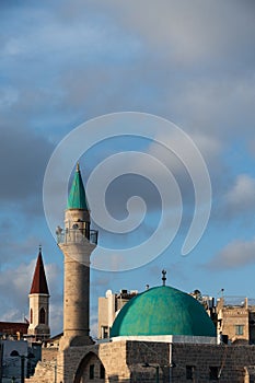 Sinana Pasha mosque in Acre, Israel