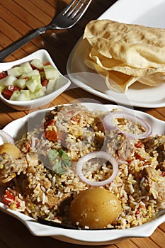 Sindhi Biryani - A Non-veg dish Sindhi cuisine