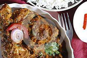 Sindhi chicken curry from India