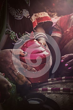 Sindoor box | Indian Wedding Ceremony photo