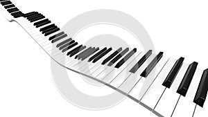 Sine curve Piano photo