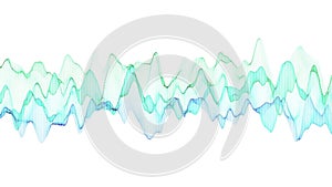 Sine Wave Graphic Background