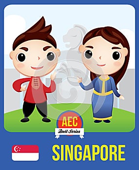 Singapore AEC doll