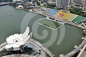 Singapore Art Science Museum & Floating Stadium