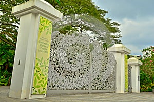 Singapore Botanic Gardens Front Gate