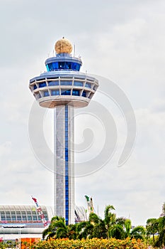 Singapore Changi Airport Traffic Controller Tower