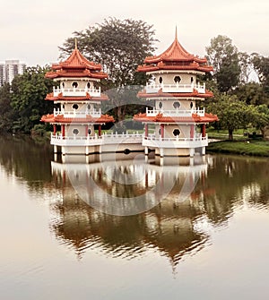 Singapore Chinese Garden Jurong lake