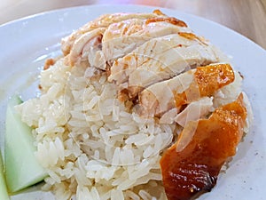 Singapore: Chinese Roast chicken rice