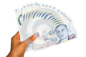 Singapore currency.